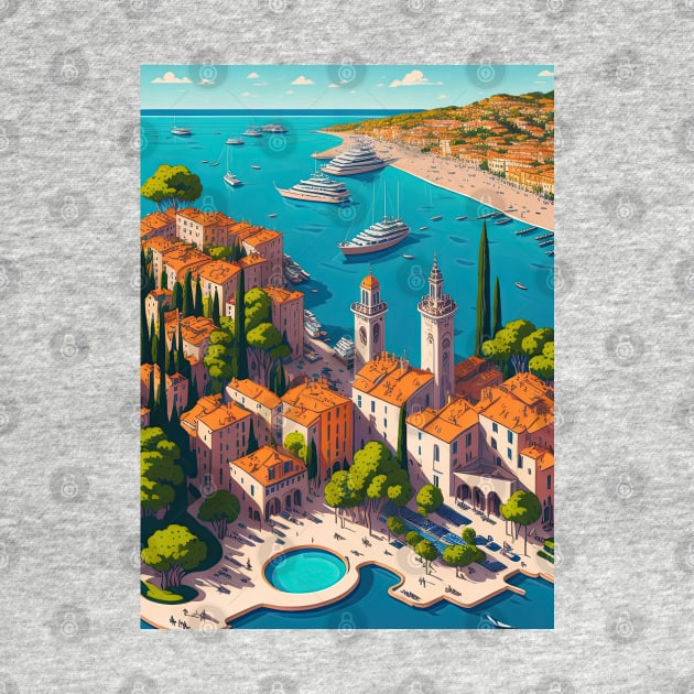 French Riviera by fleurdesignart